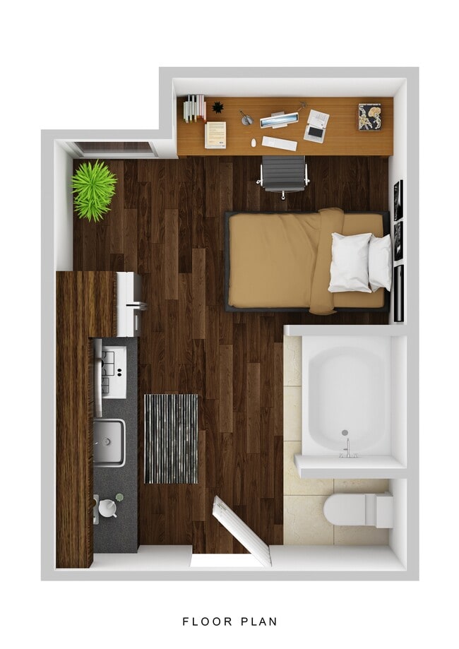 Floorplan - The 211 Apartments