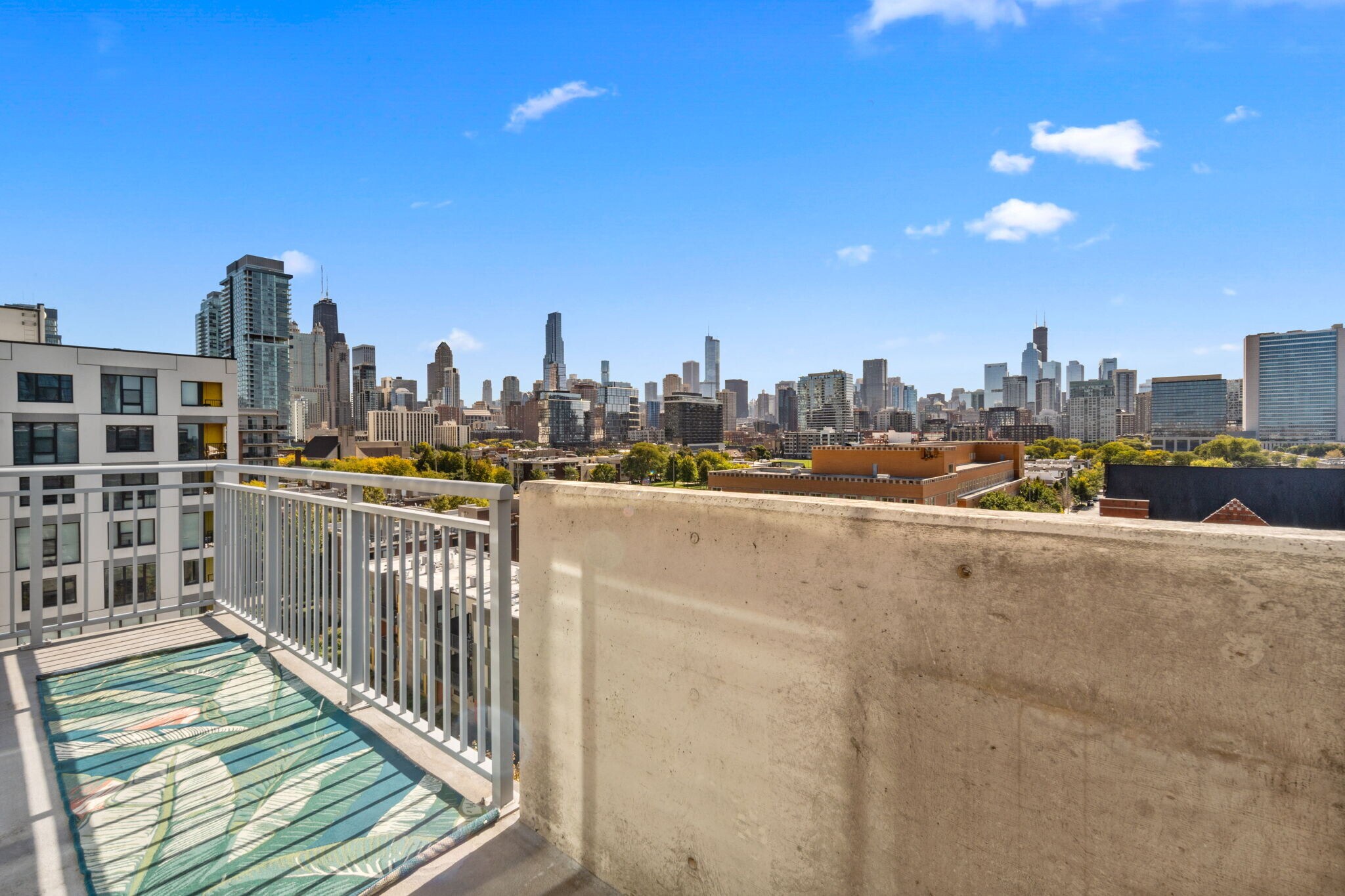 Panoramic balcony views of the Chicago skyline! - 511 W Division St