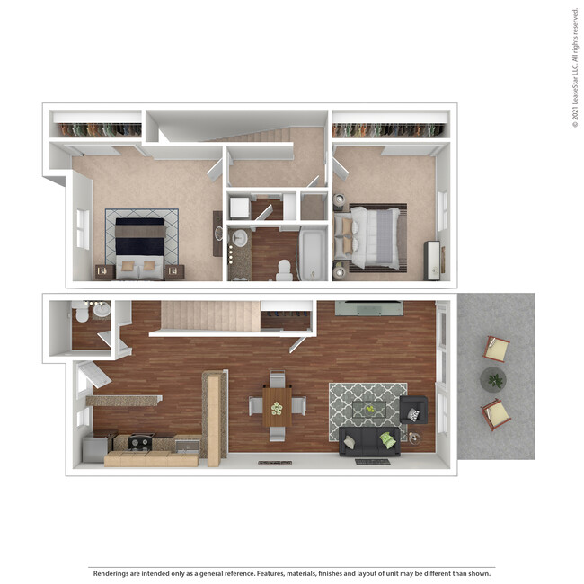 Floorplan - Pleasanton Glen Apartments