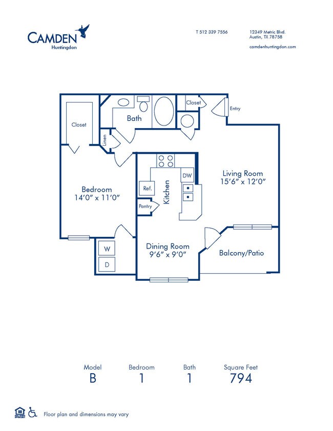 Floorplan - Camden Huntingdon