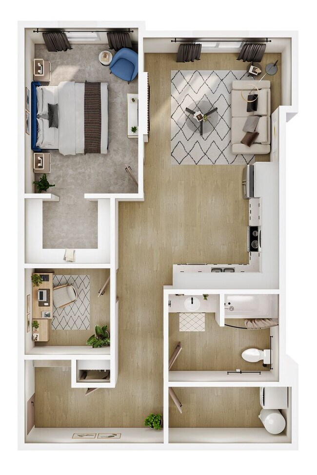 Building Photo - Renting Now for April 2025! Spacious 1 Bed...