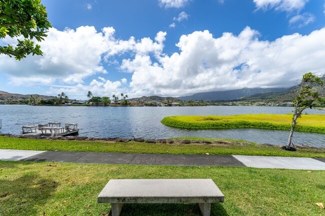 Building Photo - Lakeside, fully furnished, two bedroom, one bath townhome with enclosed garage.