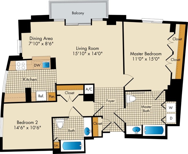 Floorplan - The Metropolitan