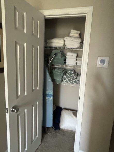 Linen closet upstairs - 24 Islander Ct