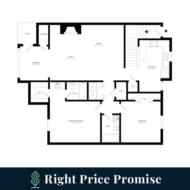 Floorplan - Birchwood at Boulders Apartments