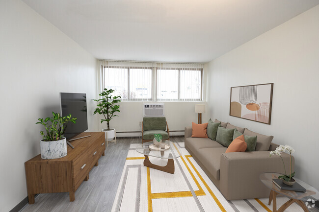 1 Bedroom A - Southdale Parc Apartments