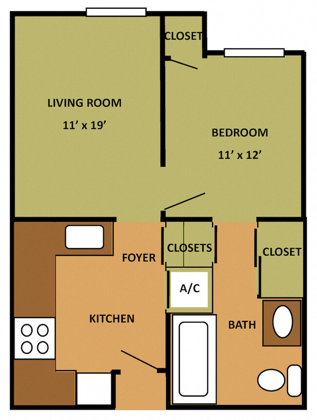 Floorplan - St. John XXIII Villas