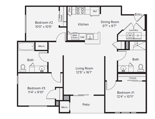 Floorplan - Avalon Northborough