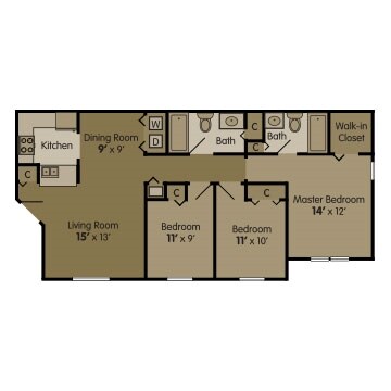Floorplan - The Reserve at Chandler's Glen