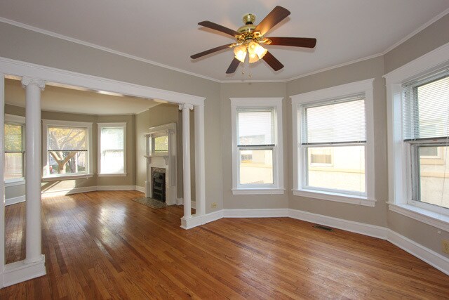 Large living/dining room - 619 Ferdinand Avenue