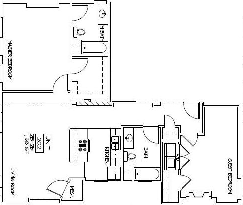 2BR/2BA - San Regis Apartments