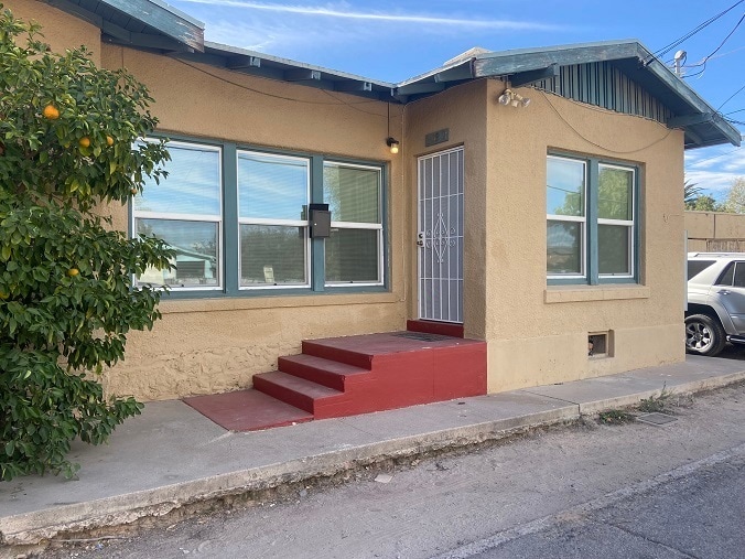 Front door and steps - 209 N Tyndall Ave