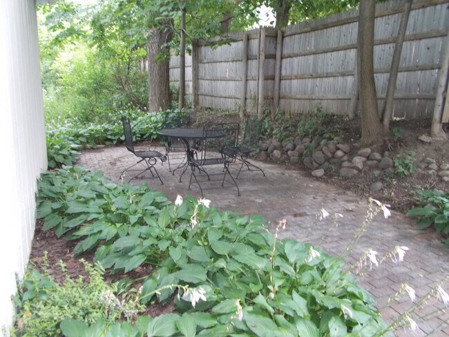 Brick patio exclusively for you - 719 Elder Ln