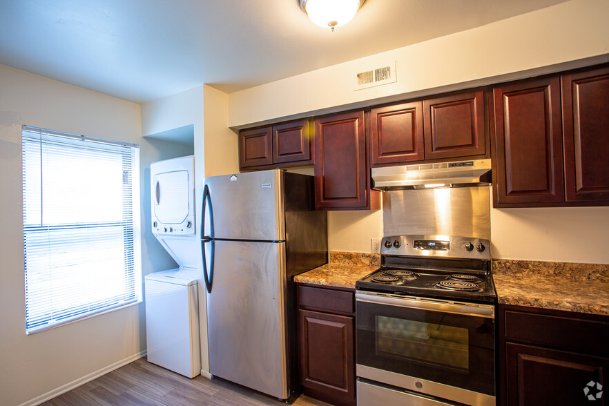 Kitchen/Laundry Unit - Stonington Court Apartments