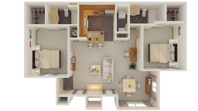 B8 Floor Plan - Cottages at Crestview