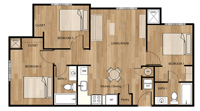 Floorplan - Parks Residential - Denver
