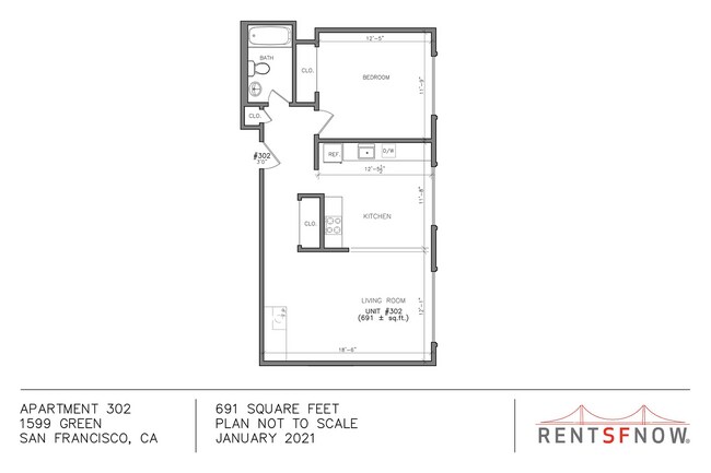 Floorplan - 1474 Sacramento