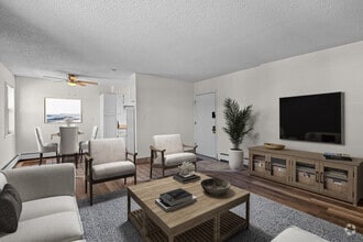2 BR, 1 BA - Living Room - Flats at Fitz