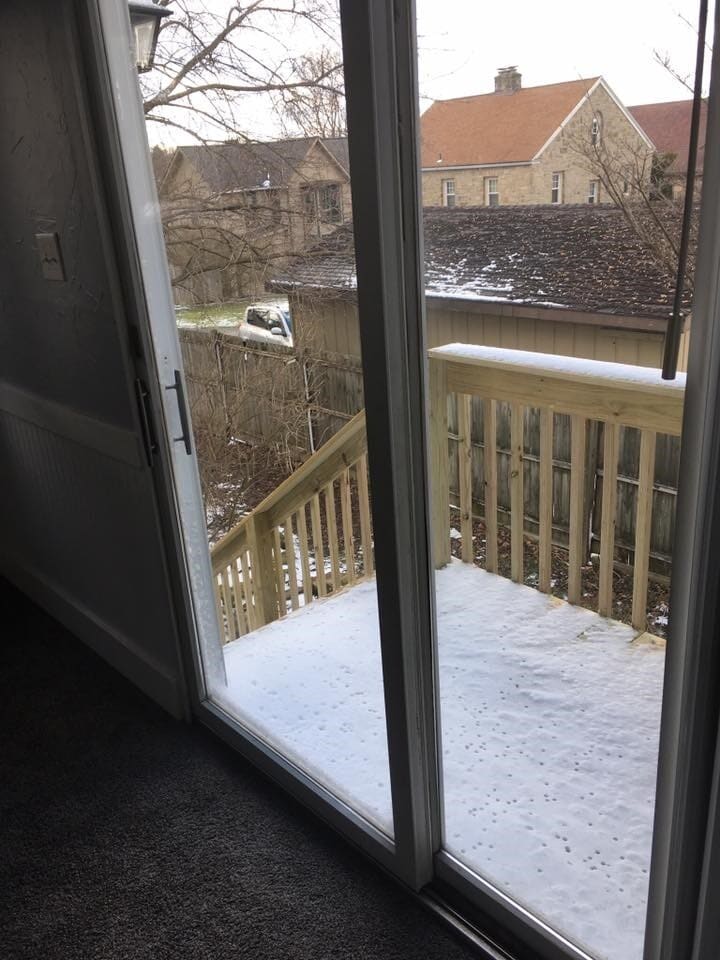 Stairs to backyard - 240 Highland Ave