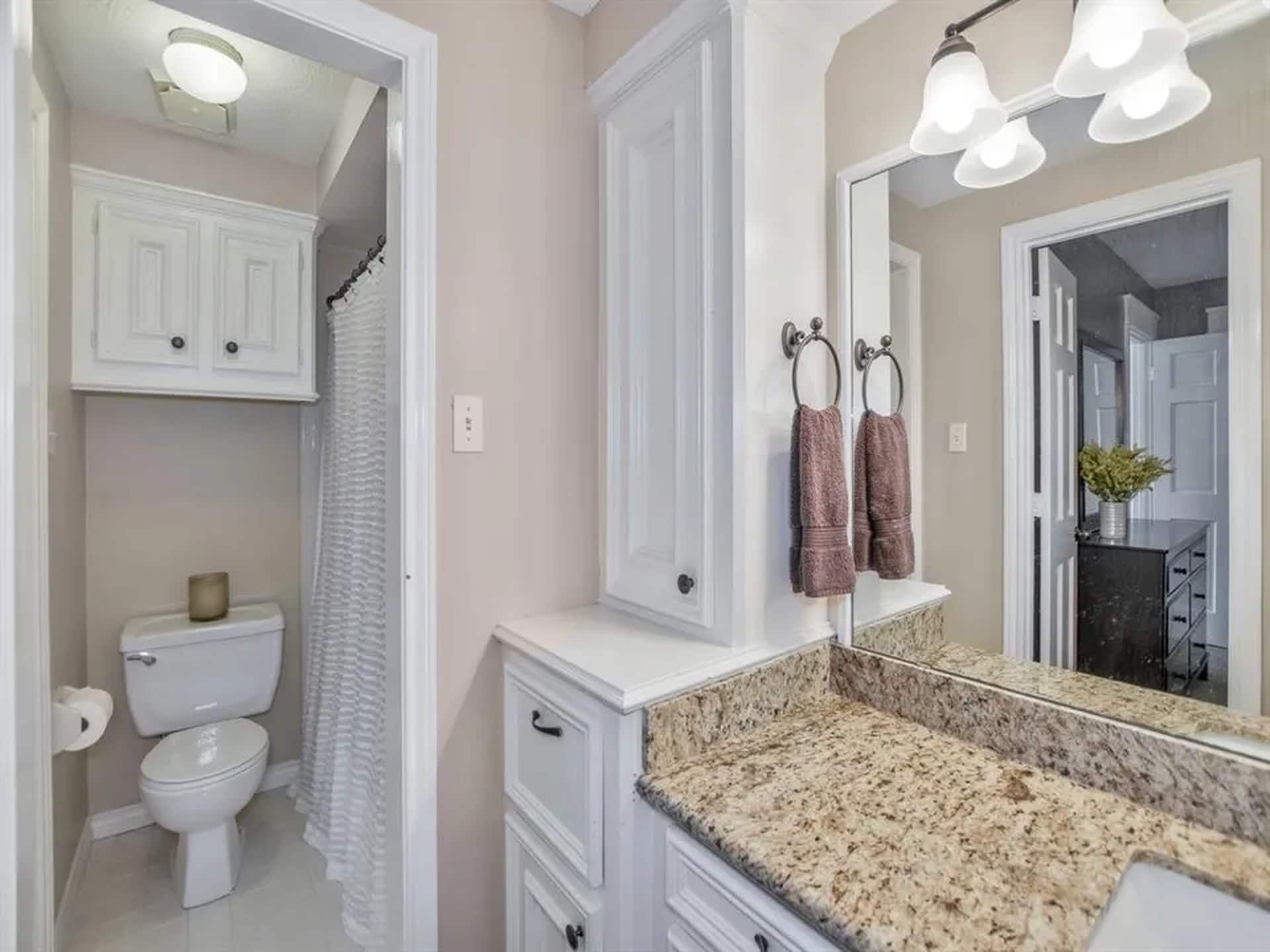 upstairs bathroom - 6035 Spring Creek Grove Ln