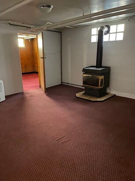 Gas fireplace basement - 2417 E 3rd St