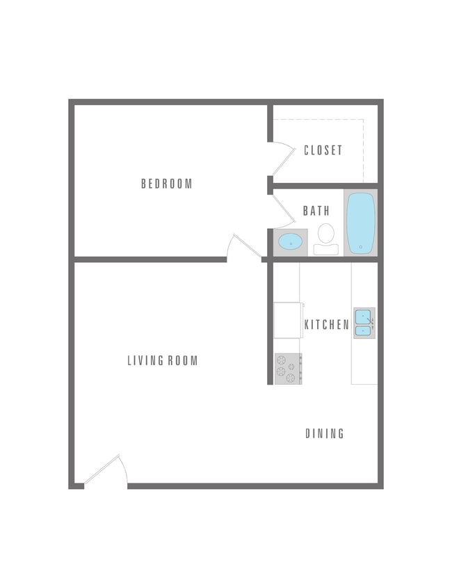 1 Bed 1 Bath - Rancho Alvarado