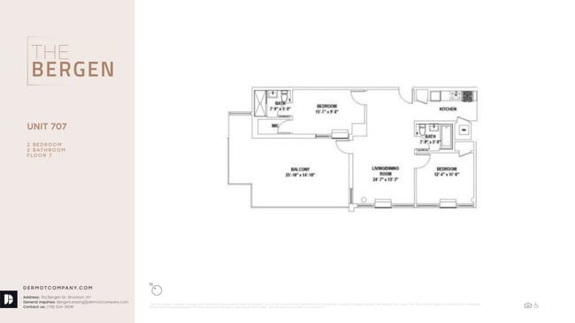Floorplan - The Bergen