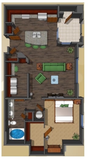 1BR/1BA - The District at Westborough
