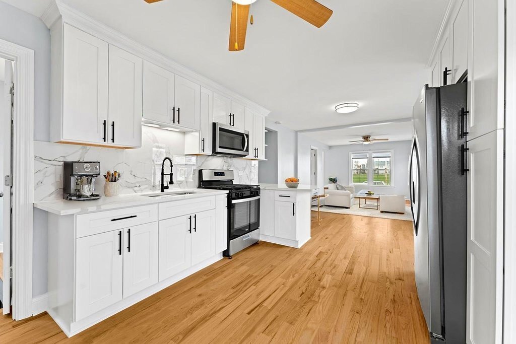 Kitchen, virtually staged - 12842 Wood St