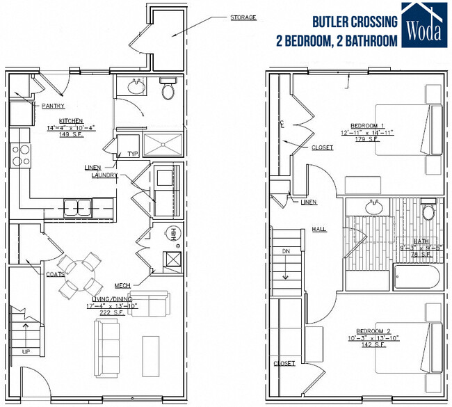 Floorplan - Butler Crossing I