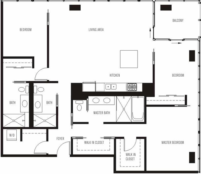 Floorplan - 550 N Saint Clair St