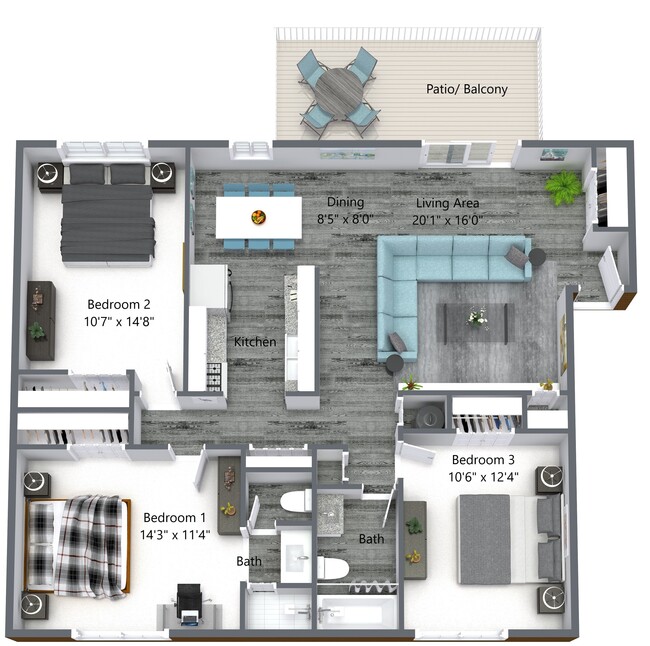 Floorplan - Carmel Village Green