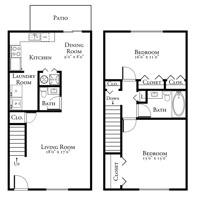 Floorplan - Reflections Apartments
