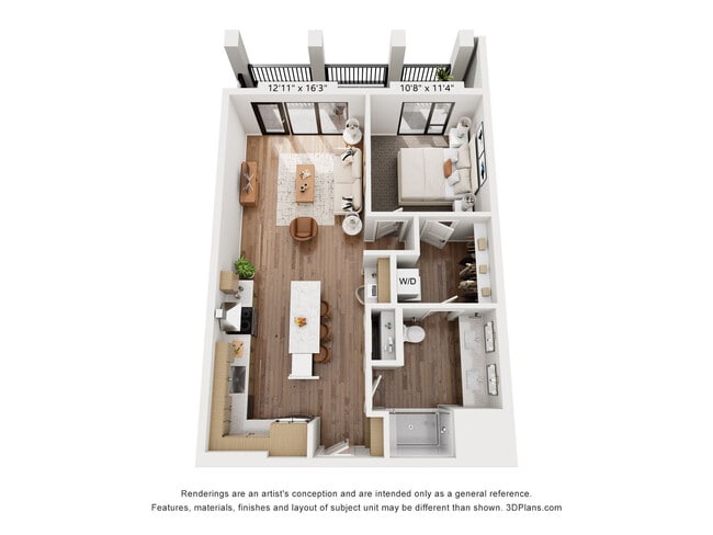 Floorplan - 2800 Taylor