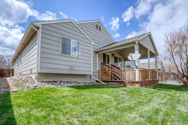 Back Deck and Yard - 5396 S Routt Way