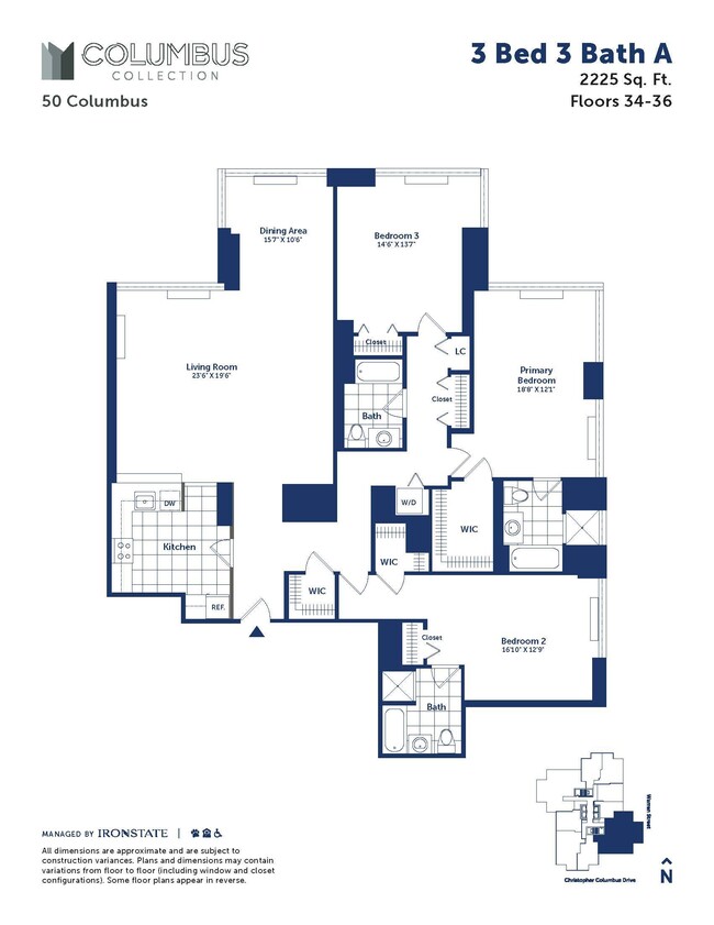 Floorplan - 50 Columbus