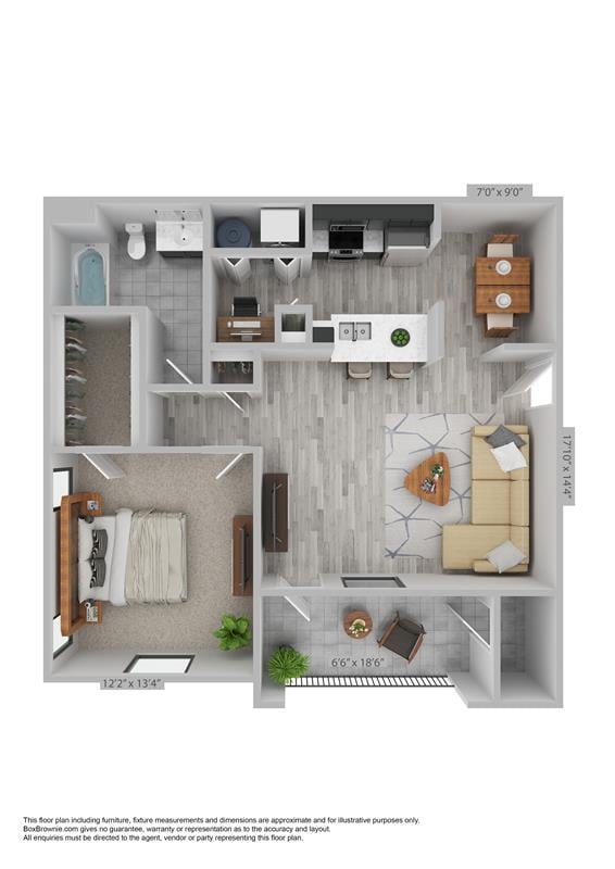 Floorplan - LA SIERRA APARTMENTS