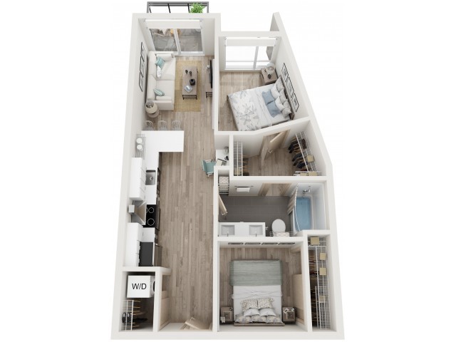 Floorplan - Gibson Apartments