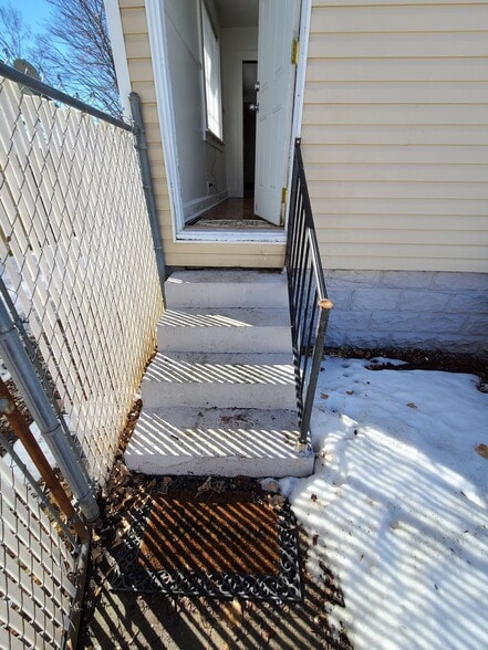 Back Steps - 417 S Spencer Ave