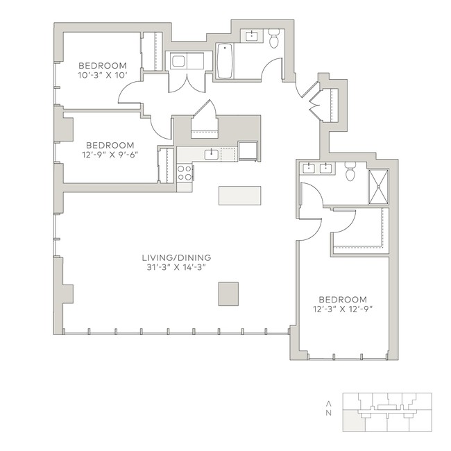 Floorplan - Solstice on the Park