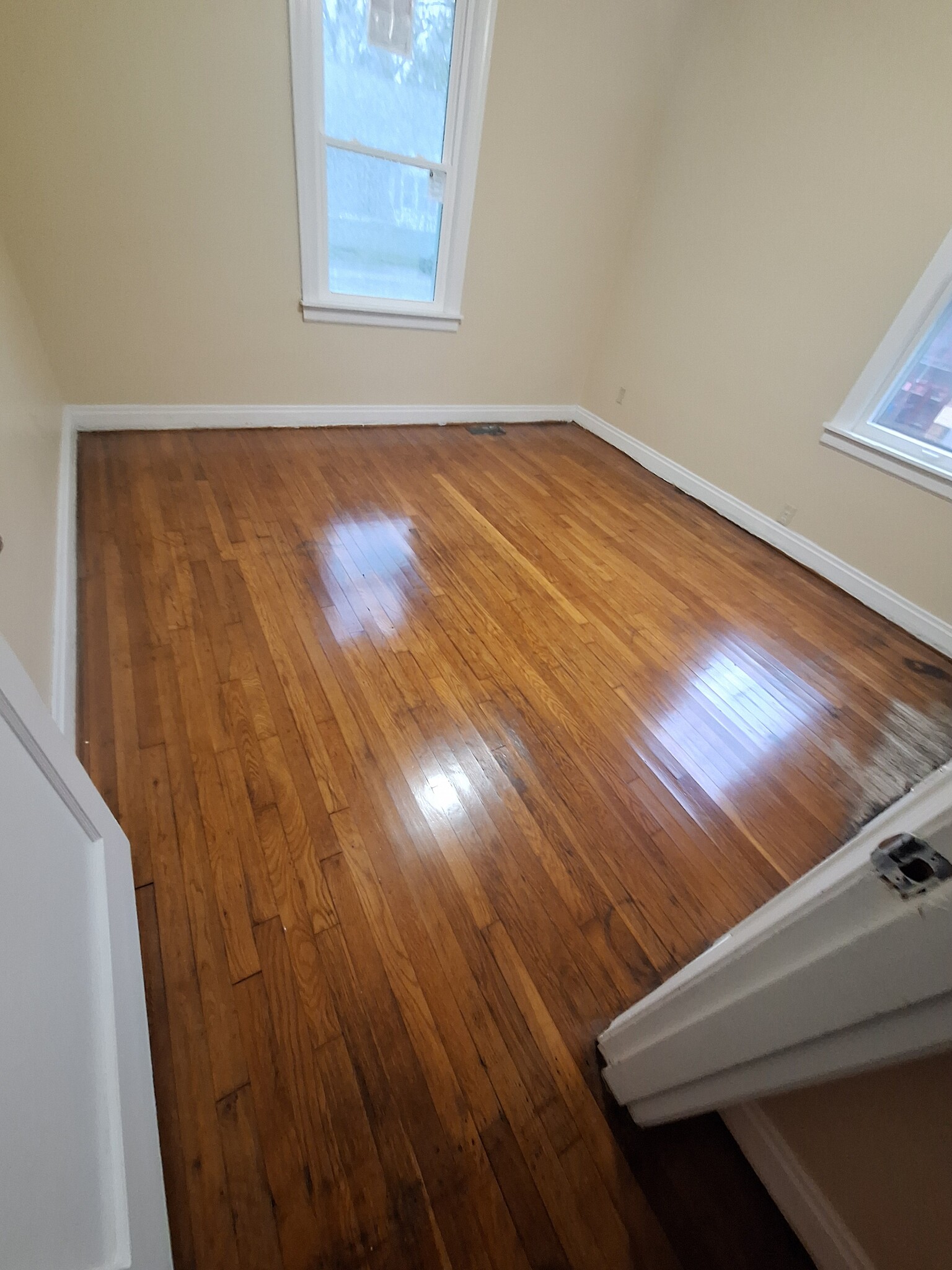 Bedroom #1 hardwood floor - 3602 Wheeler Ave