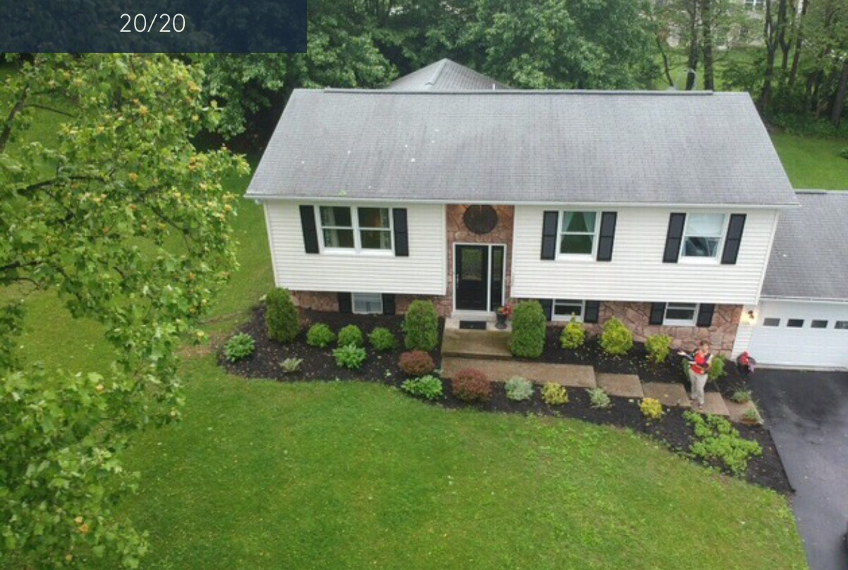 Drone view of home.New roof 2019 - 7288 Beechtree Ln
