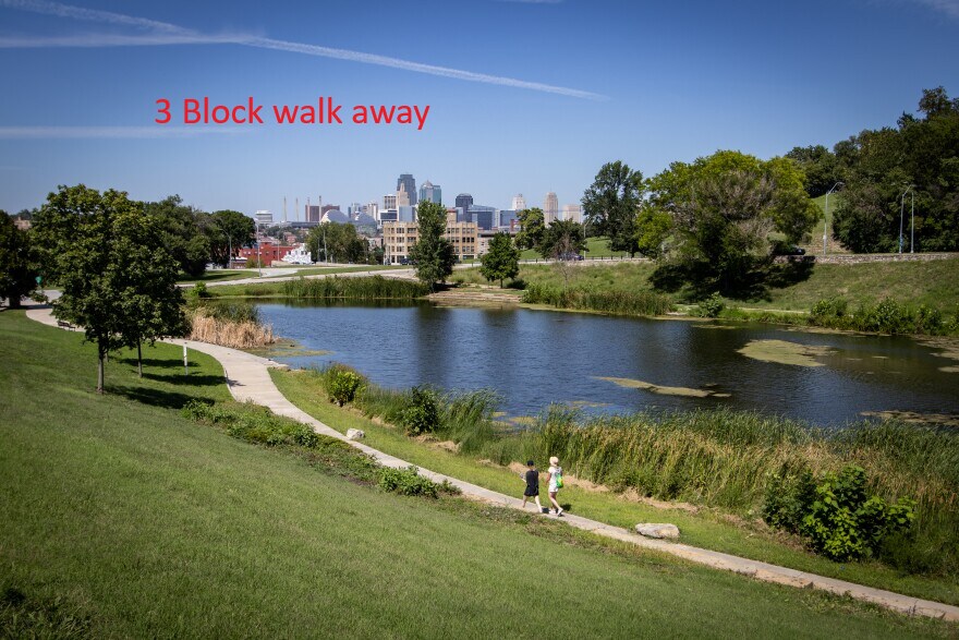 3 block walk to park - 3404 Baltimore Ave