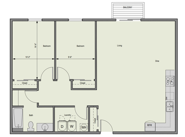 Floorplan - The Calypso at Samish Hill