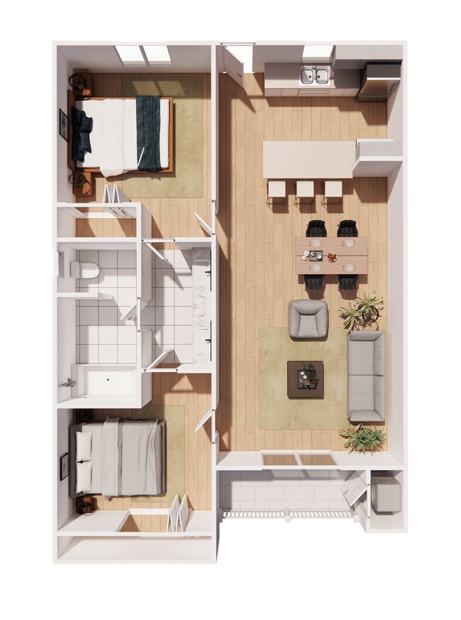 Floorplan - Aspire Apartments