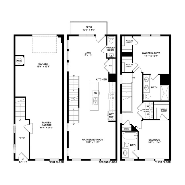 Floorplan - Reve NoDa Junction