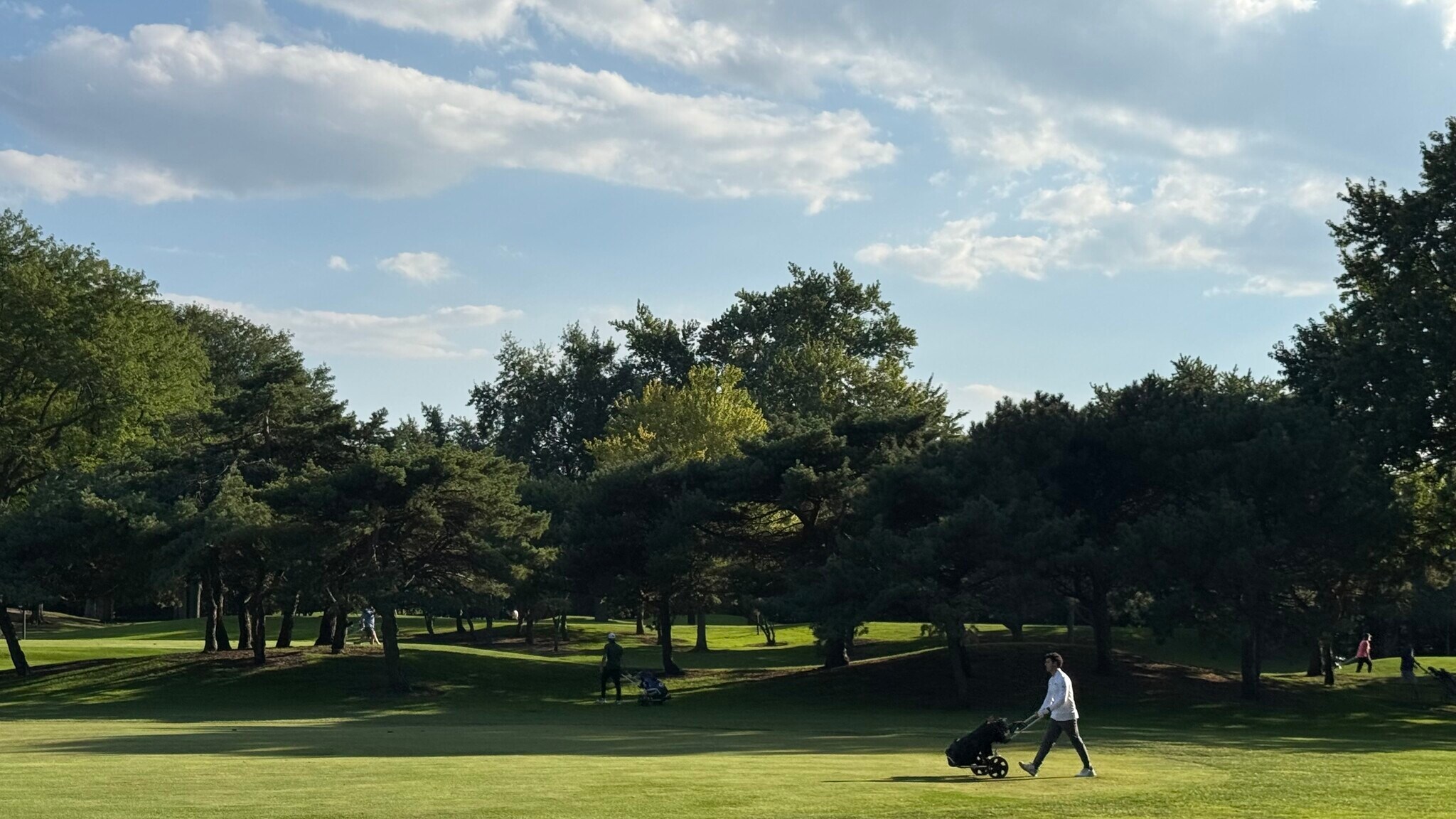 Golf course inside the park - 6423 N Claremont Ave