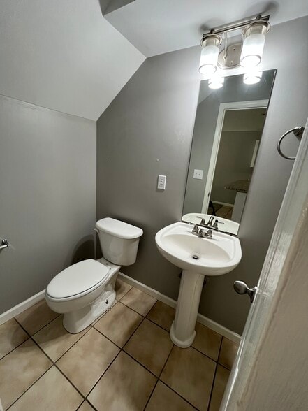 Downstairs bathroom - 201 Springfield Cir
