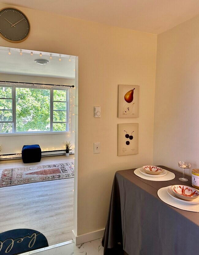 Entrance to living room from kitchen - 91 Faith St