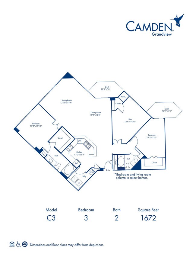 Floorplan - Camden Grandview